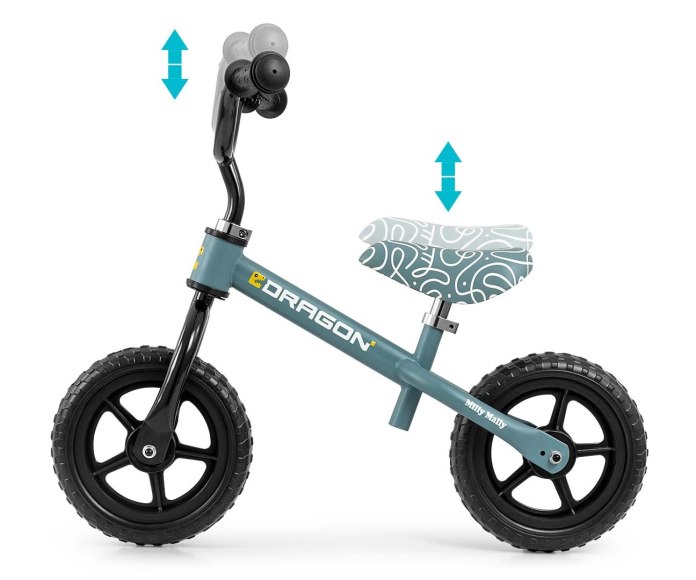 Rowerek biegowy Dragon Milly Mally – lekki rowerek biegowy dla dziecka 2+